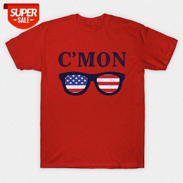 

c'mon man biden general election round neck loose pullover t-shirt short sleeve #x22f, White