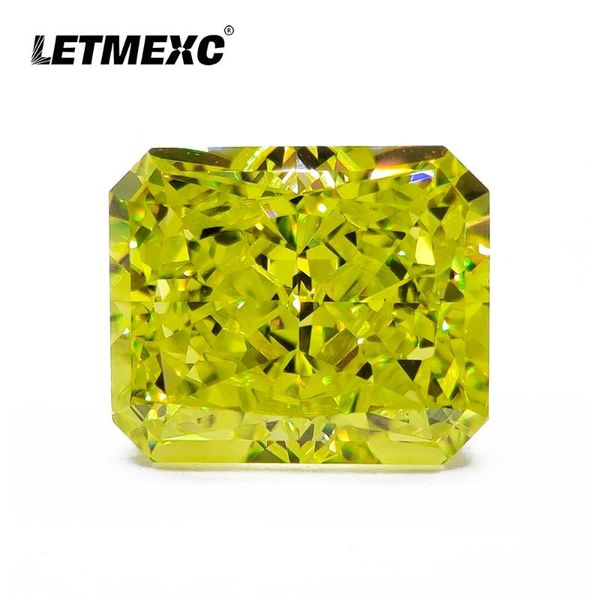 

other lab high carbon diamond cubic zirconia cz appre green octagon crushed cut 10x12mm for custom jewelry