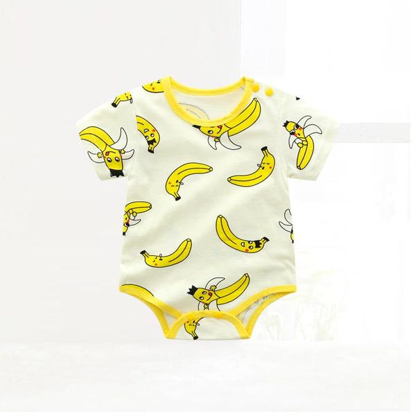 

jumpsuits zwy1007 summer casual baby boys short sleeve rompers cotton born girls jumpsuit toddler climbing suit for 0-24m, Blue