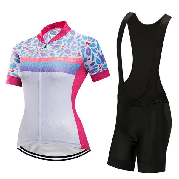 

racing sets 2021 cycling clothing women fashion bike jersey bib short set summer bicycle clothes sport suit female dress mtb kit trisuit, Black;blue