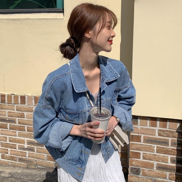 

women's jackets fashion jeans spring autumn korean style denim women casaul coats female clothes veste femme wpy2882 jfvh, Black;brown