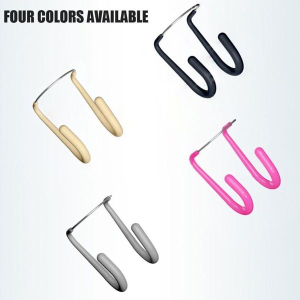 

universal swim training waterproof soft silicone swimming nose clip plug drop