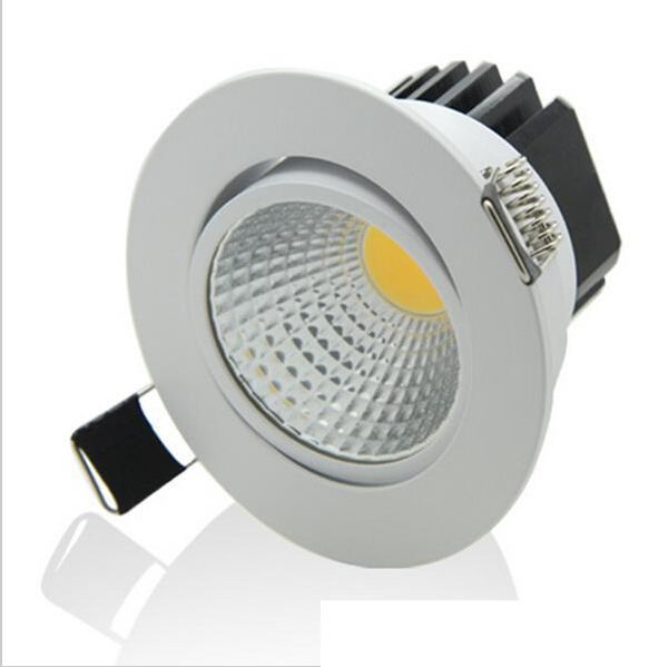 Downlight LED dimmerabile Faretto da incasso a soffitto a led COB 5W / 7W / 9W / 12W Lampada a LED per decorazione a soffitto