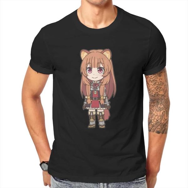 

men's t-shirts men rise of the shieldser2 shield heroes ugandas filos cool graphic shirt, White;black
