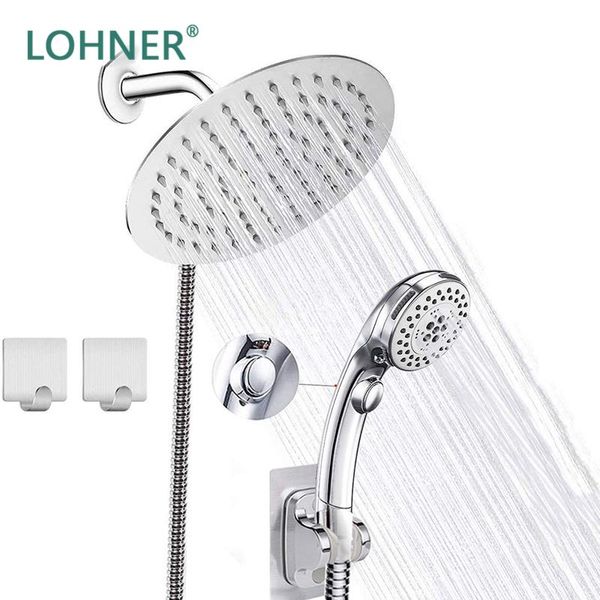 

plug shower head set bathroom alcachofa ducha soffione doccia pommeau pomme cabezal de douche chuveiro banheiro duschkopf sets