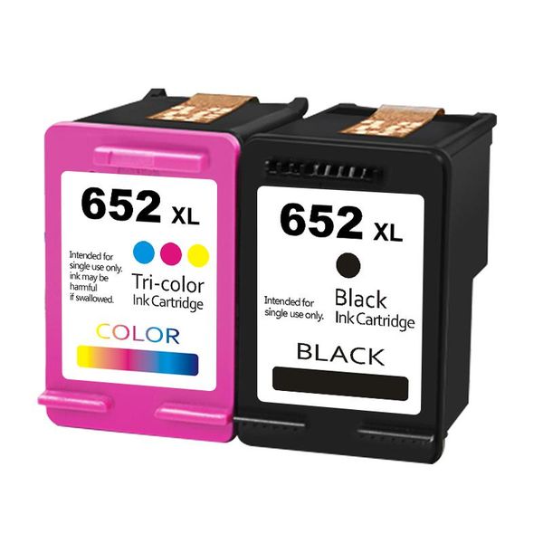 

ink cartridges for 652 xl cartridge 652xl printer deskjet 1115 1118 2135 2136 2138 3635 3636 3835 4535