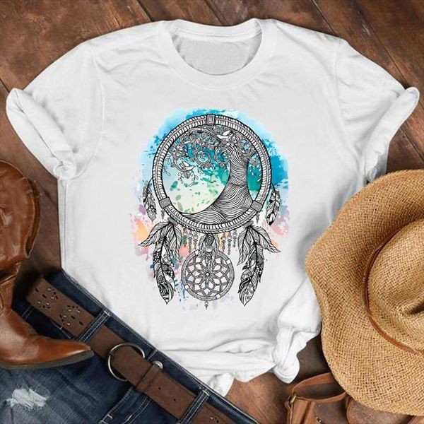 

men lady dream web mens t shirt watercolor vintage fashion summer fall clothes tee female print graphic, White;black
