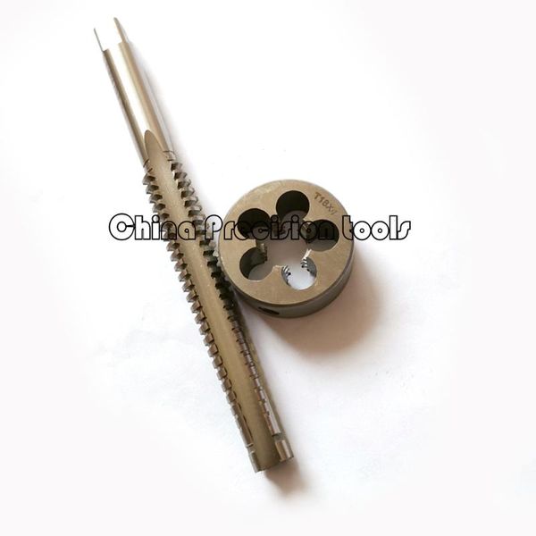 

hand tools 2pcs hss trapezoidal thread tap and die set tr18 tr18x3 tr18x4 lh ladder machine metric left taps dies sets t18 t18x3 t18x4