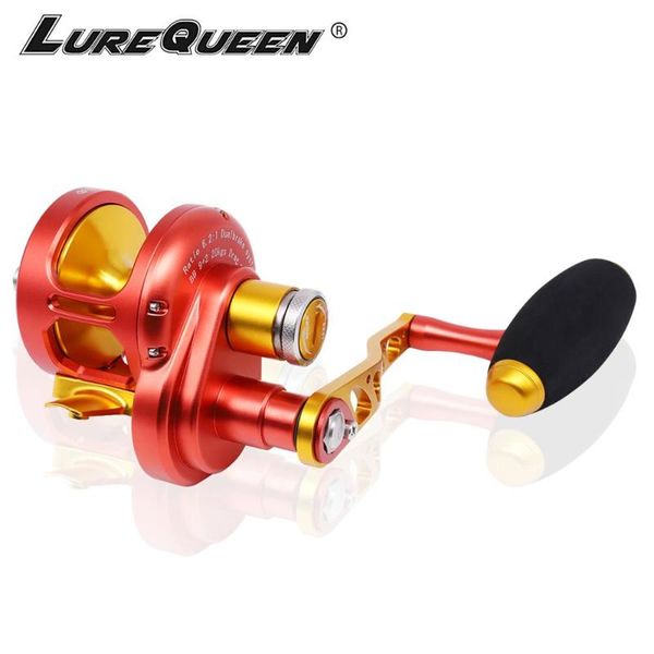 

fishing reel cnc aluminium alloy full metal slow jigging saltwater boat 6.2:1 sea wheel 9+2bb trolling baitcasting reels