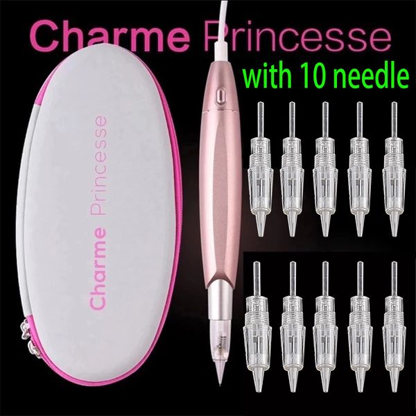

dermografo charme princess tattoo pen machine dermografo universa semi permanent makeup pen for eyebrow lip eyeliner with needle