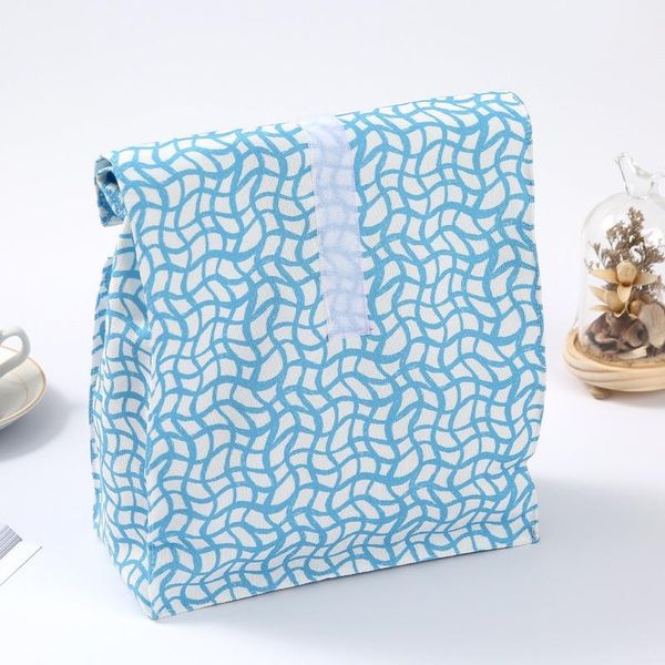 

hanging baskets waterproof canvas lunch bag reusable insulated