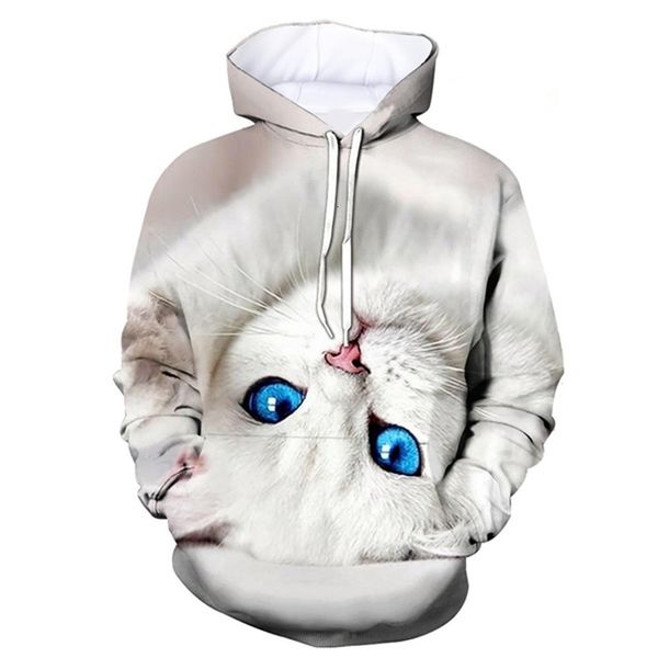 

men's starry sky pattern witchcraft cat 3d print halloween cosplay pullover, Black