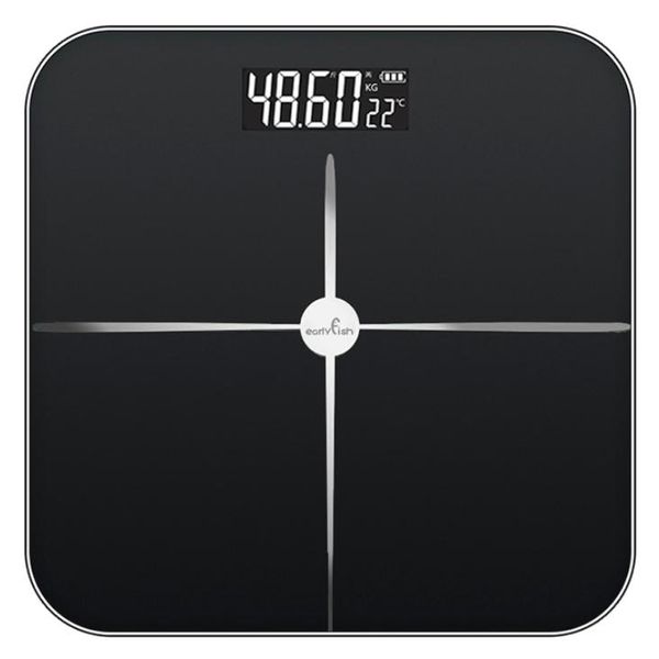 

smart scales black bathroom digital weight machine precision led body fat scale health cute bilancia pesapersone home products di50tzc