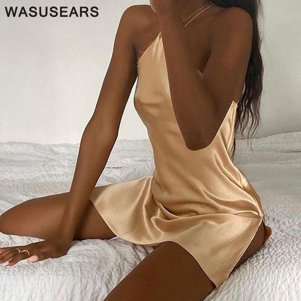 

casual dresses white backless dress night club lace up mini women black elegant party spaghetti strap satin, Black;gray