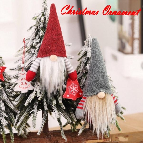 

christmas handmade scandinavian tomte santa nisse plush toy table ornament xmas tree decorations
