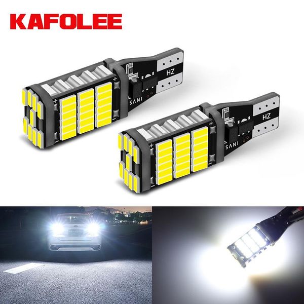 

emergency lights kafolee amber/white 1200lumens 921 912 t15 922 w16w 12v extremely bright canbus error 4014 chipsets led bulb reverse l