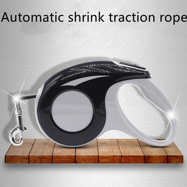 

pet retractable automatic traction rope dog walking household collars & leashes