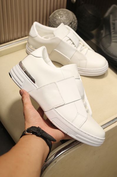 

2021 fashion men's sports shoes party leather velvet size 38-45 with box, Black