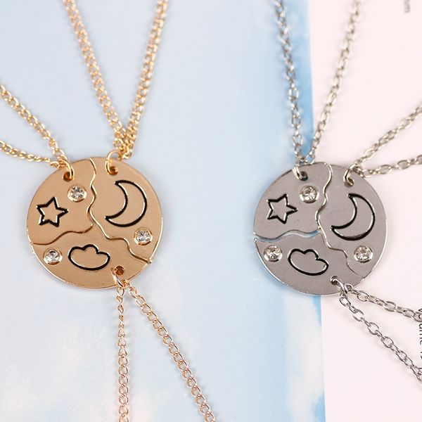 

korean new girl necklace for boys and girls, Black