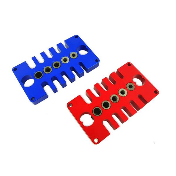 

professional hand tool sets 6/7/8/9/10mm doweling jig woodworking 3 in 1 drilling guide locator puncher aluminium hole drill dowel
