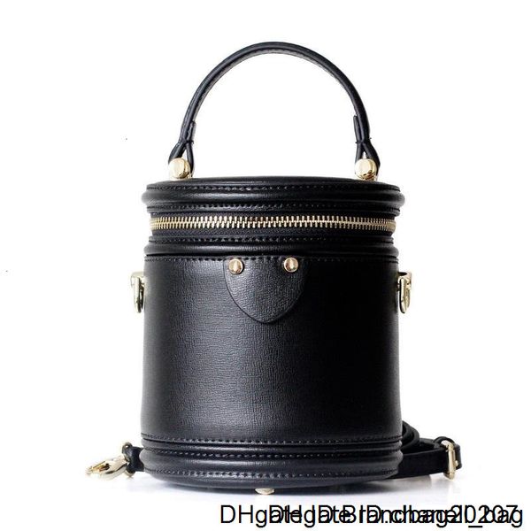 

2020 early spring new type small water bucket true leather packed with bovine skin shoulder bag