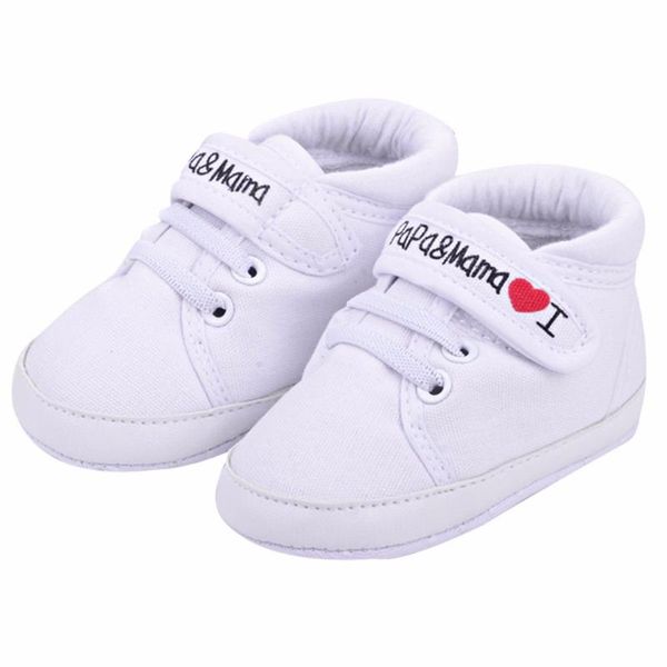 

first walkers baby infant kid boy girl soft sole canvas sneaker toddler shoes zapatos de scarpe da bambino