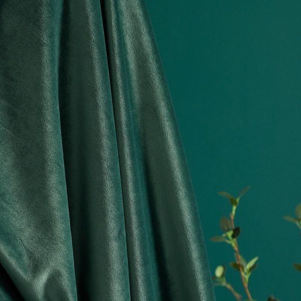 

curtain & drapes european style light luxury velvet retro american simple shading home decoration curtains for living dining room bedroom