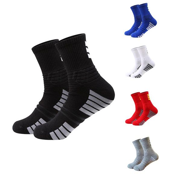 

sports socks fashion summer outdoor cycling breathable sweat absorption stocking comfortable climbing and running men's riding, Black