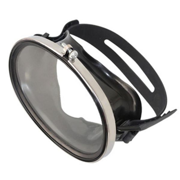 

diving masks underwater goggles anti fog glasses lens  black professional