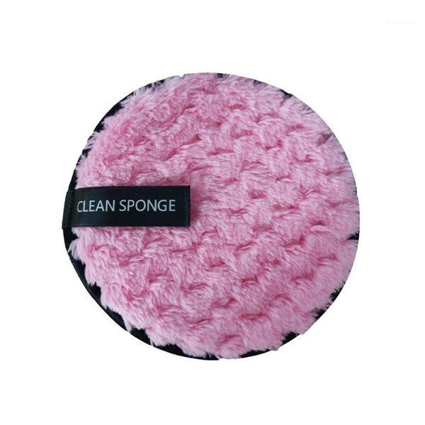 

double reusable microfiber cloth pads remover face cleansing towel makeup sponge layer facial nail art cleaning wipe tools sponges, applicat