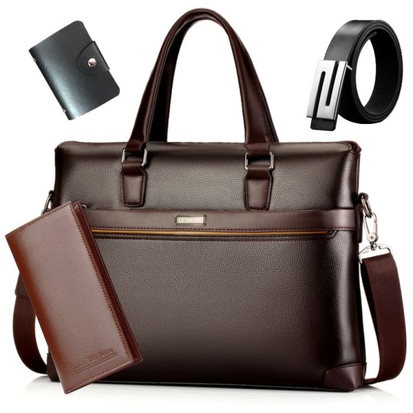 

2021 new hand briefcase straddle one shoulder computer men's business bag