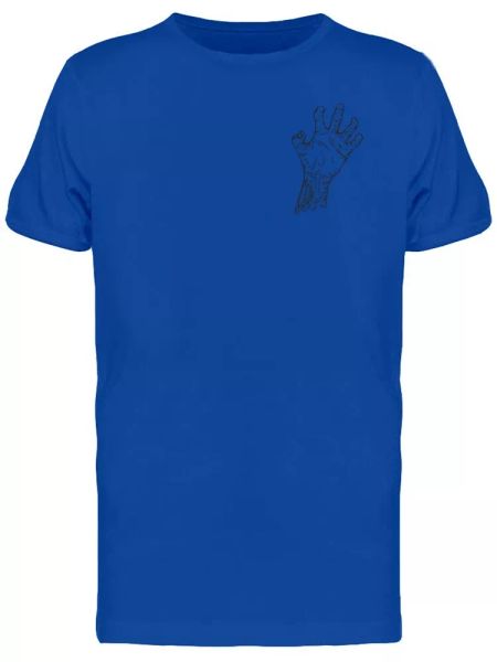 

Upperside Zombie Hand Tee Men's -Image by Shutterstock, White;black