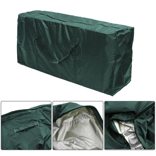 

easy carry oxford cloth cushion durable foldable washable furniture patio pouch waterproof storage bag outdoor protection case bags