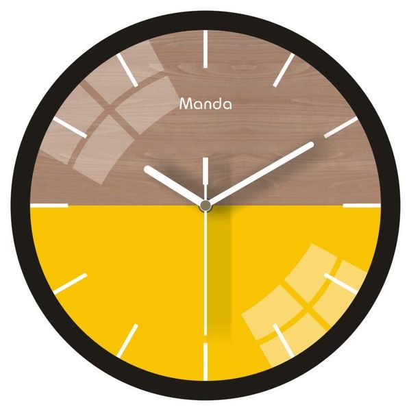 

creative fashion wall clock luminous mute led living room modern design nordic reloj pared home decor eb5wc clocks