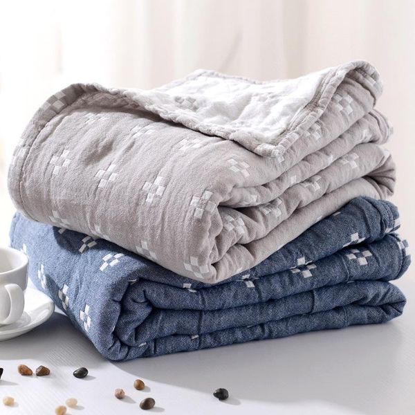 

blankets japanese simple jacquard cotton thin quilt bedsheets blanket for beds bedspread soft sofa 150x200cm