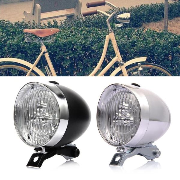 

bike lights retro bicycle 3 led front light headlight vintage lamp for lighting