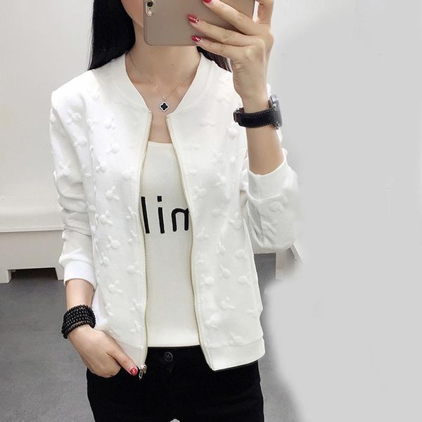 

winter flight white black bomber jacket women and women's coat clothes ladies short cardigan jackets, Black;brown