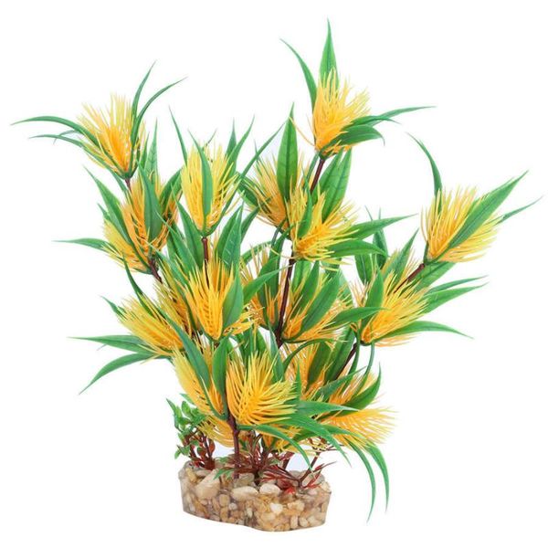 

decorations aquarium simulation plants water for fish tank