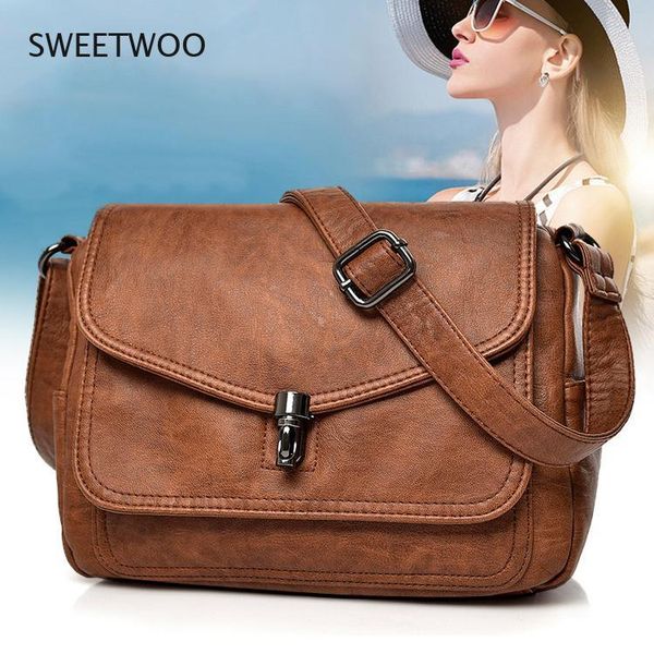 

evening bags fashion women leather luxury ladies shoulder designer crossbody messenger for female