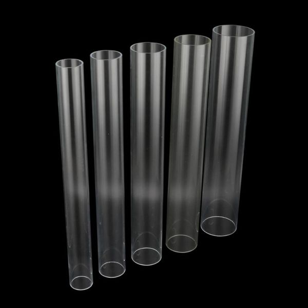 

50cm length 50mm~90mm acrylic tube high transparent pipe fish tank aquarium glass garden connectors 2pcs watering equipments