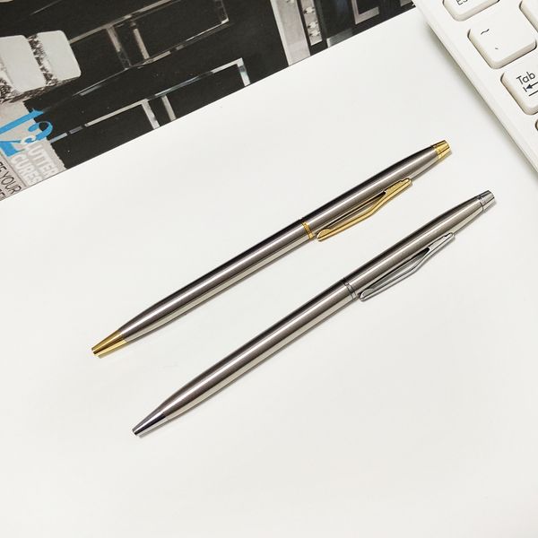 

steel stainls ballpoint pen el rotary advertising gift metal