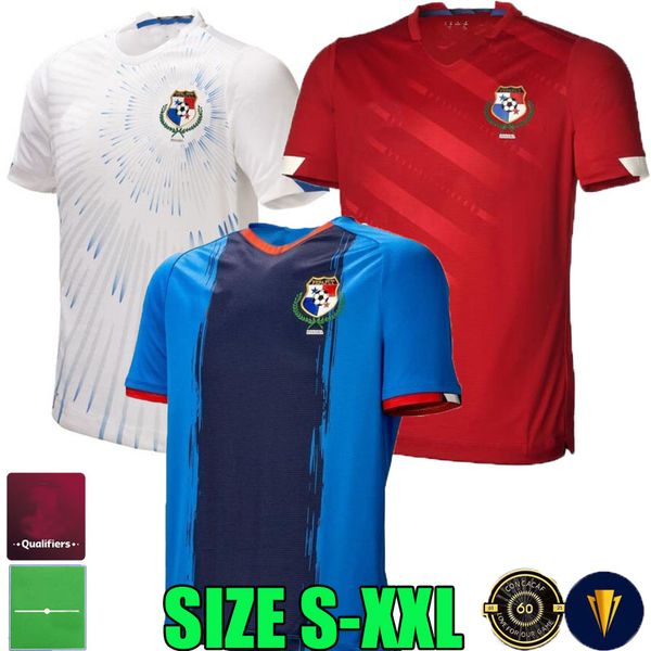 

21 22 panama soccer jerseys concacaf gold cup 2021 2022 home away third j. rodriguez torres barcenas davis godoy murillo football shirts nat, Black;yellow