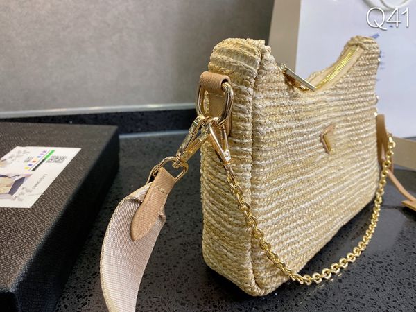 

women's tote shopping bag straw luxury designer valentines mothers day surprise