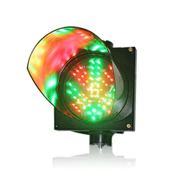 

200mm red cross green arrow parking lots traffic guidance light waterproof signal