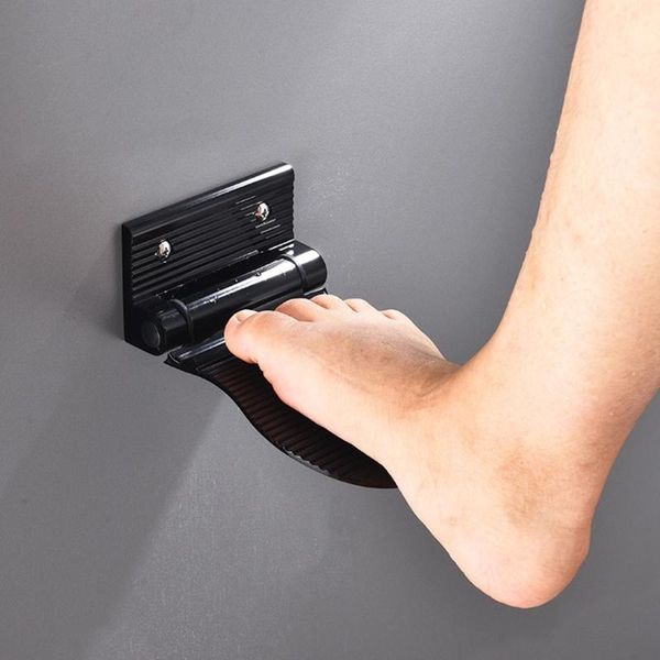 

multipurpose bathroom pedal shower room wall mounted anti-slip aluminum safety 67je bath accessory set