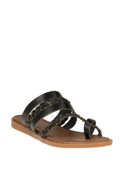 

slippers genuine leather black women 's 91354u 3068