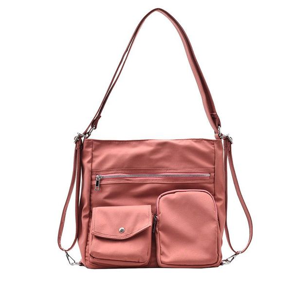 

evening bags large women shoulder crossbody bag multifunction canvas female handbags 2021 fashion nylon fabric girl student messenger