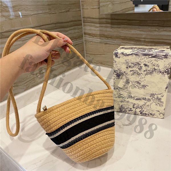 

girls spring holiday beach mini totes straw woven handbags one shoulder bags summer lady women cross body hand small bag