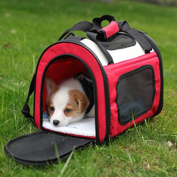 

car organizer pet foldable messenger bag out cat portable cage travel cd50 q03