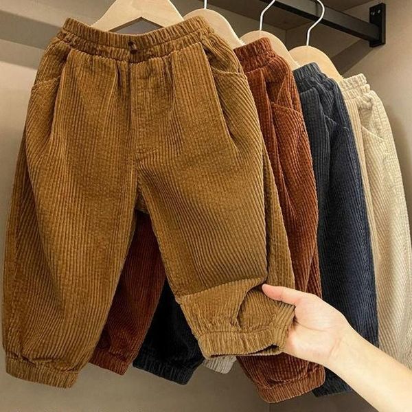 

trousers winter pants boy baby fleece kids children autumn 2021pt034, Blue